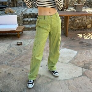 Fashion Nova Green Cargo Pant